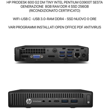 HP ProDesk 600 G2 Mini i5 6th Ginration - Image 2