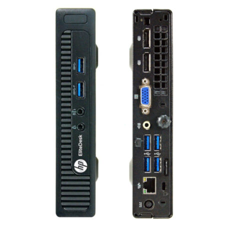 HP EliteDesk 800 G1 Tiny Computer Micro Tower PC, Intel Core i5-4590T, 8GB Ram, 256 - Image 2
